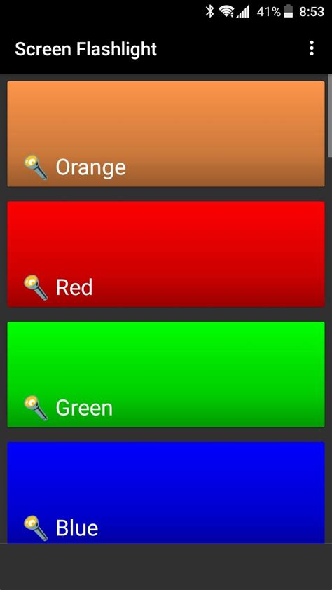 Image result for Flashlight Screen