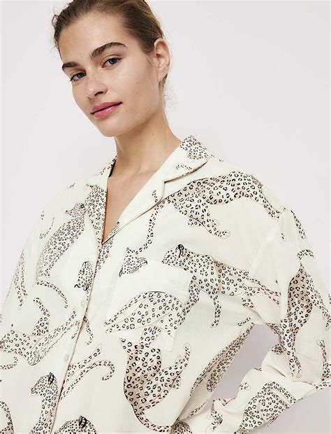 Buy Cool Comfort™ Animal Print Nightshirt at Marks & Spencer