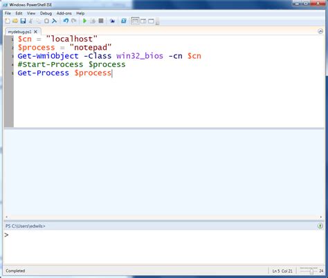 PowerShell Visual Debugger 的图像结果