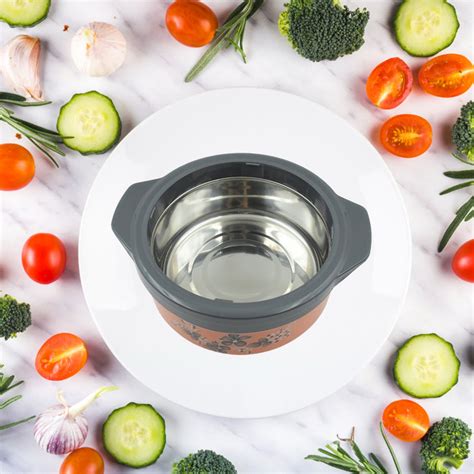 Casserole Box for Food Searving Inner Steel Insulated Casserole Hot Po ...