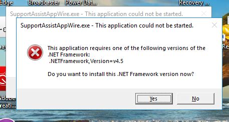 Image result for The .Net Framework 4.7.2 Redistributable Does Not Apply to This Operating System