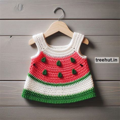 Watermelon Crochet Top, Crochet Clothing Ideas