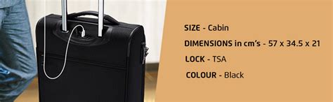 Safari Unisex Zip Closure Soft Trolley (Black_50) : Amazon.in: Fashion