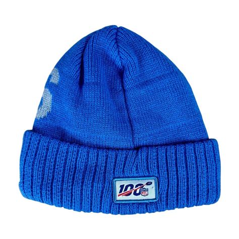 Detroit Lions Winter Hat Beanie Knit One Size... | Depop