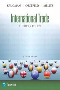 Buy International Trade: Theory & Policy Books Online at Bookswagon ...