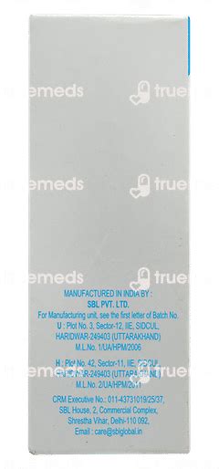 Sbl Blatta Orientalis Mother Tincture 30 Ml - Uses, Side Effects ...