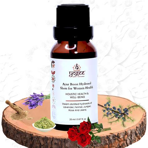 Buy YOGEE Organic Hydrosol Oral Shots Elixir for Women | Fennel ...