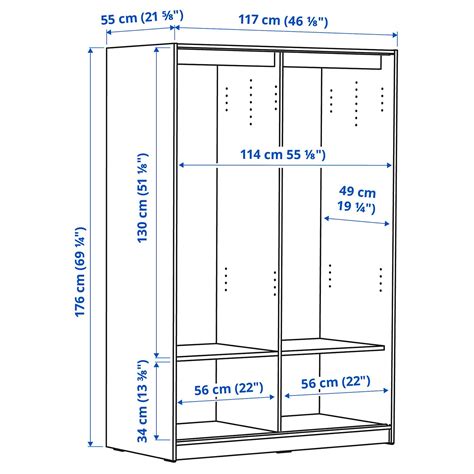 Depth Of Ikea Wardrobes
