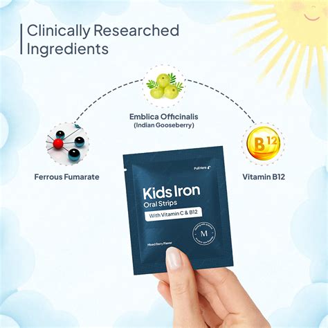 Kids Iron Strips - Best Iron Supplement for Kids in India