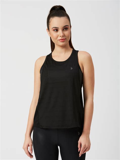 Jet Black Anti-fit Tank | BODD ACTIVE