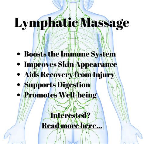 Lymphatic Massage Vs Regular Massage at Olivia Joseph blog