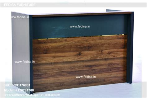 Small Reception Desk Dark Wood Reception Desk Maple Reception Desk ...