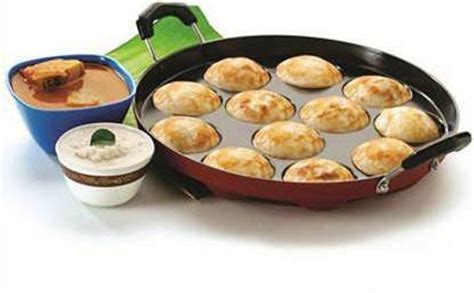 Flipaka @Eco Non-Stick 12 Cavity Appam Patra/Paddu Maker Ponganal Maker ...
