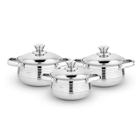 Buy Steelcraft Premium Stainless Steel Induction Compatible Cookware ...