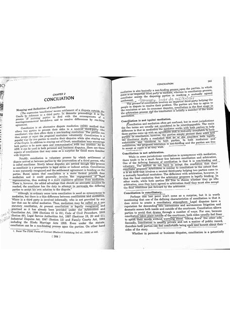 Unit III - Conciliation Study Material - Alternative Dispute ...