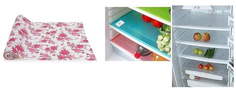 Buy Kuber Industries CTKTC05366 Flower Design PVC Rectangular Roll Mat ...