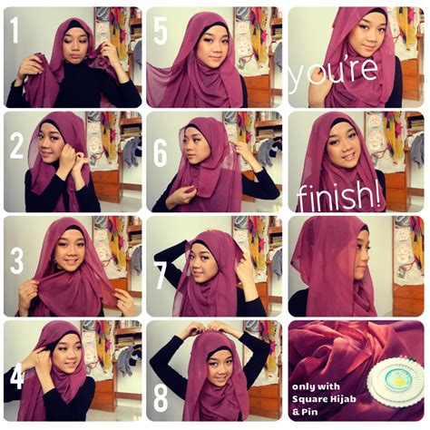 Image result for Hijab Tutorial