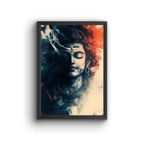 Buy Lord Shiva Framed Poster Online | Starting at ₹799