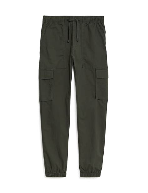 Buy Elasticated Waist Ripstop Cargo Trousers at Marks & Spencer
