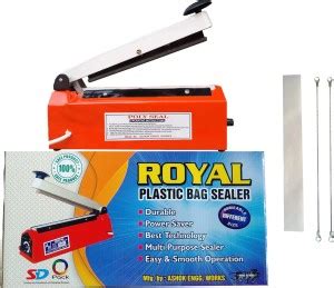 ROYAL 8" 200 MM Indian Sealing Machine Packing Machine Heat Sealing ...