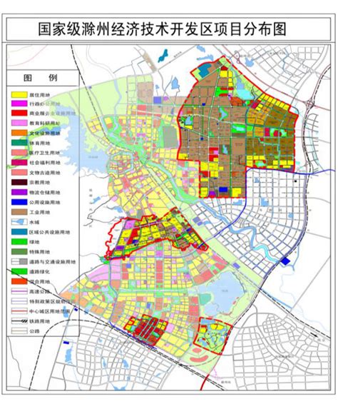 滁州市滁州大道规划图,滁州大道线路规划图,滁州2019至2030规划图_大山谷图库