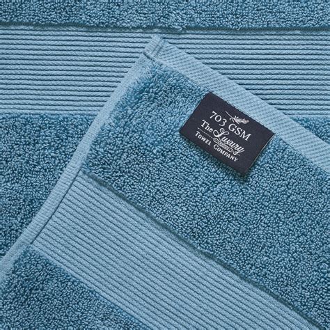 703 GSM 6 Piece Towels Set - Teal – Senses by Riba