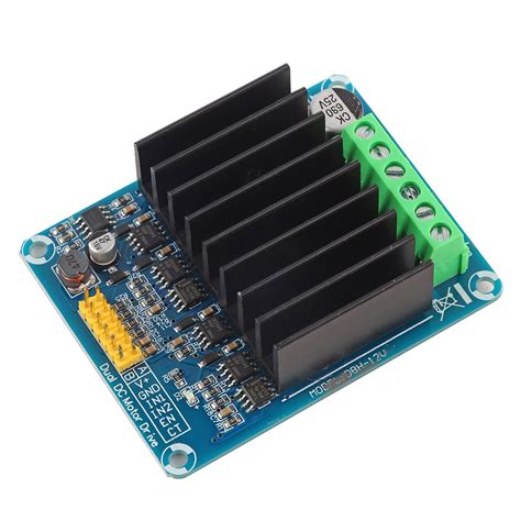 Buy Nofaner DC5-12V 0A-30A Dual-Channel H Bridge Motor Driver Board ...