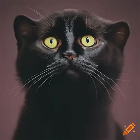 Cute black cat