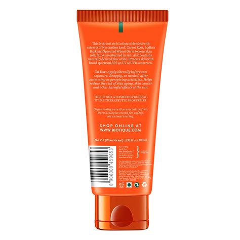 SUN SHIELD CARROT 40+SPF Sunscreen Lotion