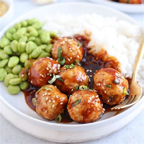 Teriyaki Pineapple Chicken Meatballs (Better than Costco) - Wholly Tasteful