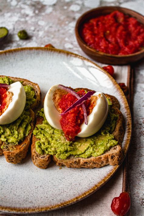 Ghana "Deviled Eggs" on Avocado Toast - Best Body Africa