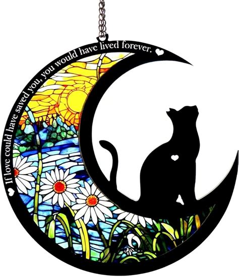 COSOWO Pet Memorial Suncatcher, Dog & Cat Memorial and Pet India | Ubuy