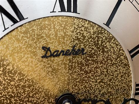 Daneker Jamestown Floor Clock #911, Antique Grandmother Clock, Solid ...