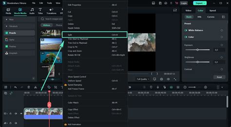 Filmora 9 Split Screen Tutorial 的图像结果