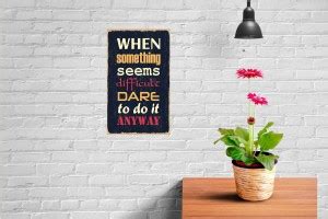 Motivational Quotation Sticker Poster|Decorative Wall Poster|Poster For ...