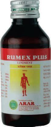 Rumex Plus Liniment Oil Manufacturer, Supplier from Belgaum