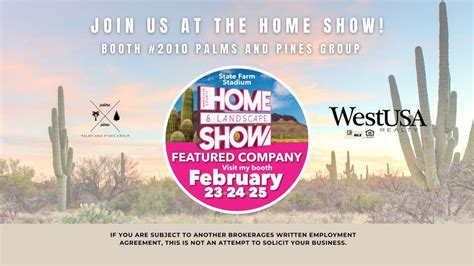 Arizona Home Show with Palms and Pines Group, State Farm Stadium ...