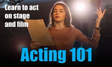 Acting Fundamentals Certificate - Classes and Workshops