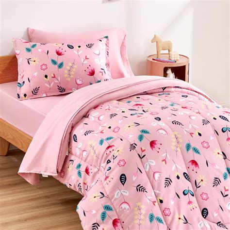 Amazon.com: SLEEP ZONE Kids Twin Bedding Comforter Set - Super Cute ...