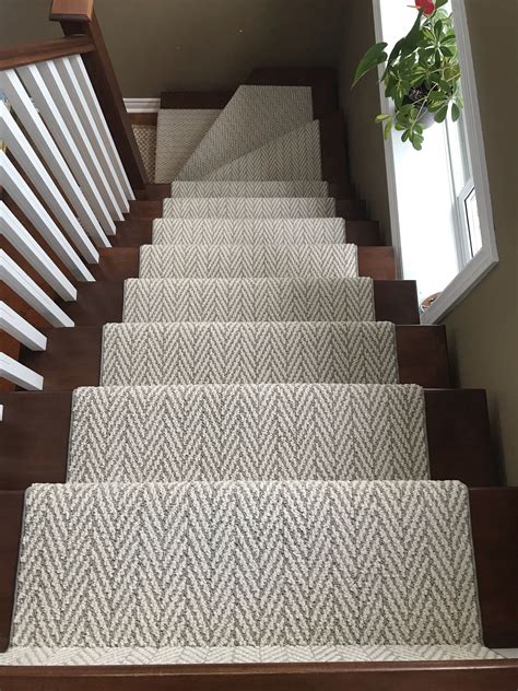 Stairs Runner Chevron Herringbone Runner Stair Runner | Stair runner ...