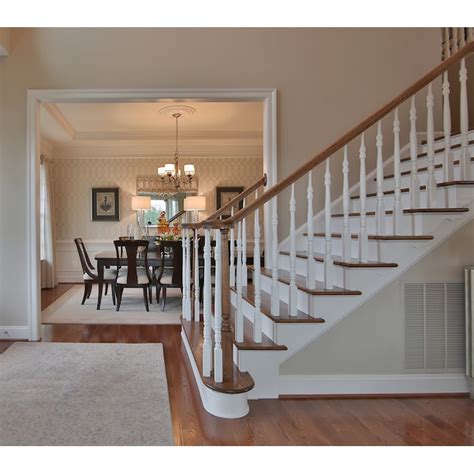 L.J. Smith Stair Systems 39-in x 1.75-in Primed Square top Flat Stair ...