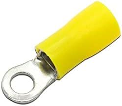 Electronic Spices RV5-4 15A Yellow Color 12-10 Awg Wire Gauge 4mm ...