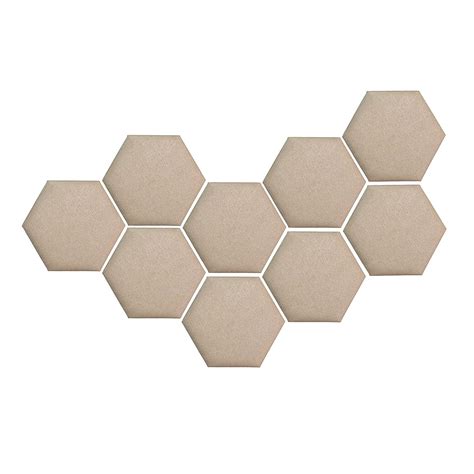 Timber Acoustics® Soundproofing Hexagon Foam Panels, Acoustic Room ...