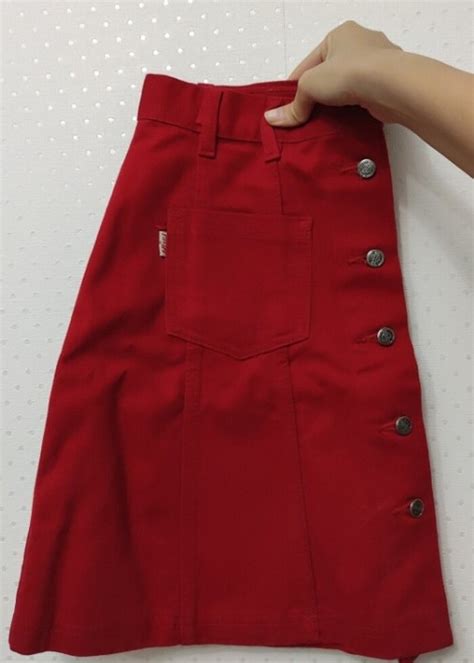 Kırmızı Mini Kot Etek Denim&Co Mini Etek %20 İndirimli - Gardrops