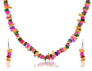 Buy AK Shell Strand Necklace Set for Women (AK01) at Amazon.in