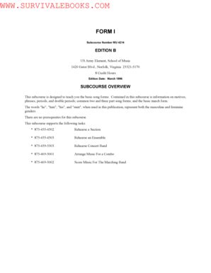 Fillable Online 1996 US Army FORM I opening 3p .pdf Fax Email Print ...