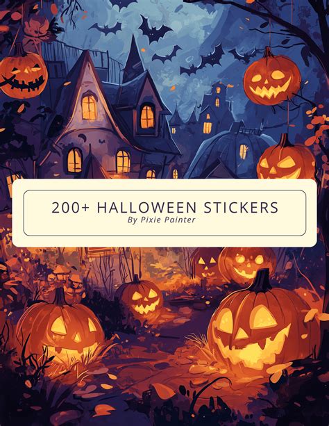 200+ Printable Halloween Stickers