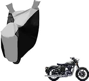 ProRox Two Wheeler Cover for Royal Enfield Battle Green (Black, Silver ...