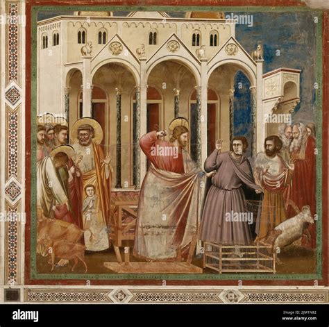 Expulsion of the Money changers from the Temple (From the cycles of The ...