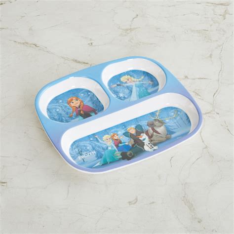 Buy SERVEWELL Frozen Print Plate with Bowl, Spoon and Mug from ...